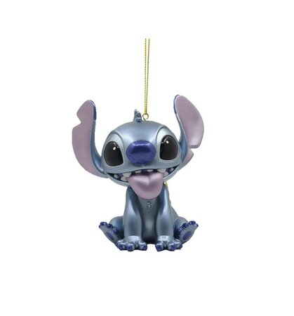 Lilo en Stitch Disney kerstornament metallic blauw