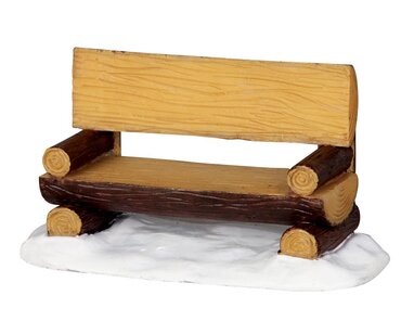 Lemax kerstdorp figuur 'Log Bench'