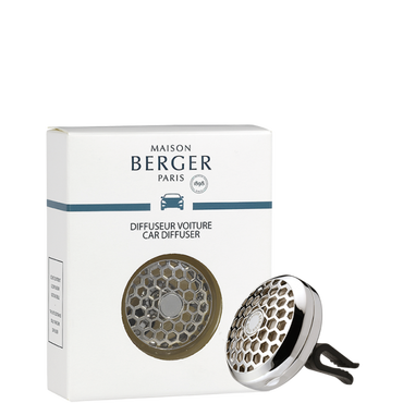 Lampe Berger losse diffuser autoparfum Honey comb chrome