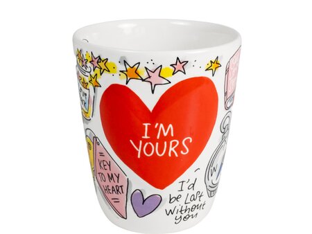 Blond Amsterdam mok 'I'm yours' - afbeelding 1