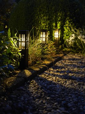 Luxform hybride solar tuinlamp Florida - afbeelding 3