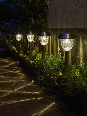 Luxform hybride solar tuinlamp Vermont - afbeelding 3