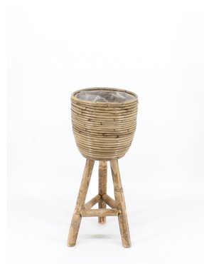 Mand op poten Ø20x47 cm