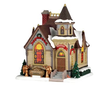 Lemax kersthuisje 'Maple Lane Chapel'