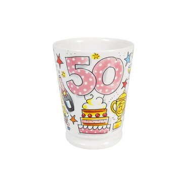 Blond Amsterdam beker XL Cheers to 50 years - afbeelding 2