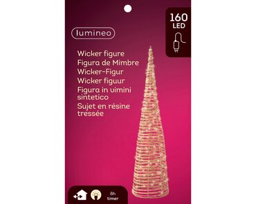 Lumineo microled kegel 90 cm - afbeelding 1