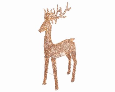 Lumineo micro LED rendier 200 cm buiten - afbeelding 1
