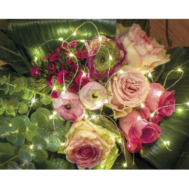 Micro-LED verlichting 40 LED warm wit - afbeelding 3