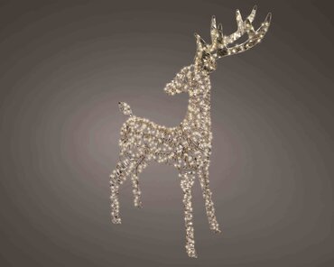 Lumineo micro LED rendier 130 cm buiten - afbeelding 3