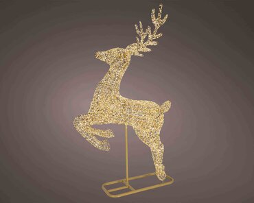 Lumineo micro LED rendier 286 cm buiten - afbeelding 2