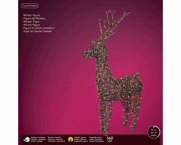 Lumineo micro LED rendier 104 cm - afbeelding 1