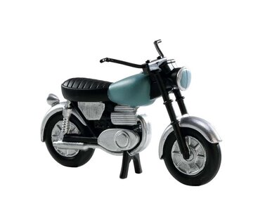 Lemax kerstdorp figuur 'Motorcycle'