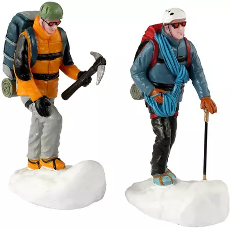Lemas mountaineers kerstdorp figuur