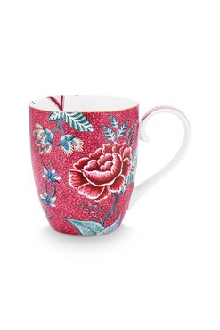 Pip Studio Flower Festival Mok xl roze