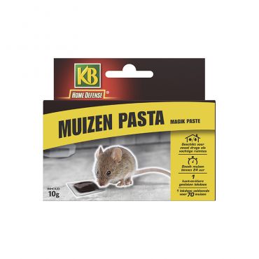 KB Home Defense muizen pasta alfachloralose - afbeelding 1