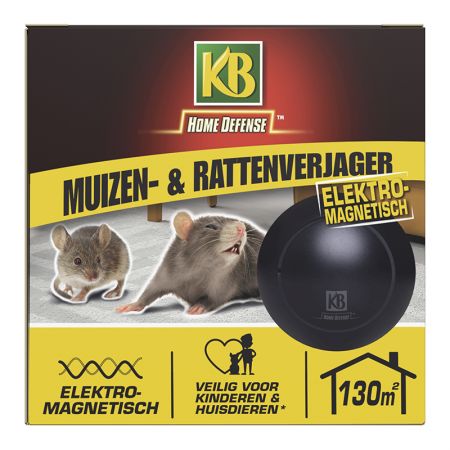 KB Home Defense muizen- en rattenverjager elektromagnetisch - afbeelding 1