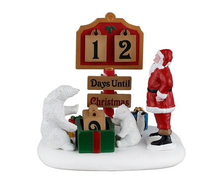 Lemax kerstdorp figuur 'North Pole Countdown'