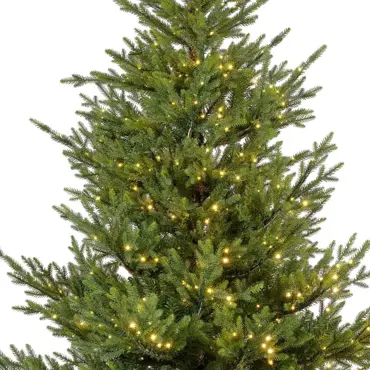 Everlands kunstkerstboom Norway 210 cm - met verlichting - afbeelding 2