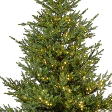 Everlands kunstkerstboom Norway 240 cm - met verlichting - afbeelding 2