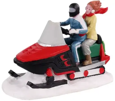 Lemax off trail adventurers kerstdorp figuur