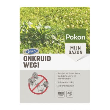 Pokon onkruidbestrijder gazon 40m² - afbeelding 1