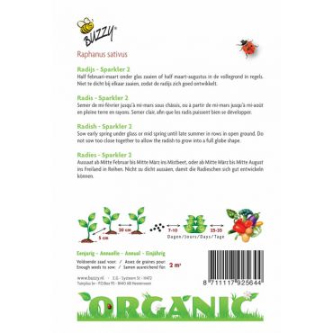 Radijs Sparkler 2 (BIO) - afbeelding 2
