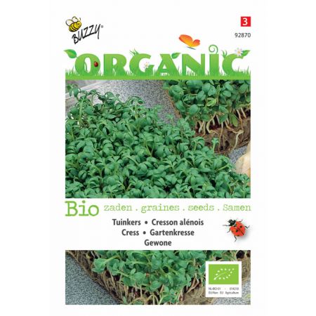 Tuinkers Gewone (BIO) - afbeelding 1