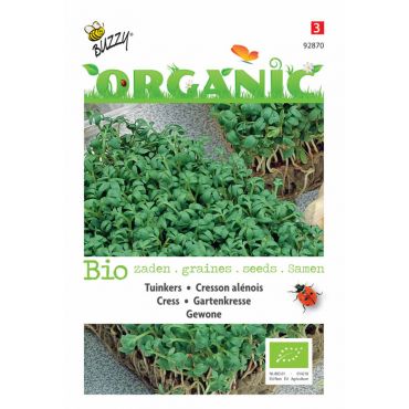 Tuinkers Gewone (BIO) - afbeelding 1