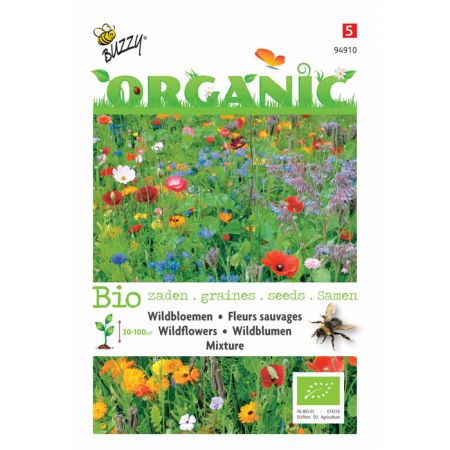 Wildbloemen mengsel (BIO) - afbeelding 1