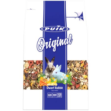 Puik original dwergkonijn (3 kg)