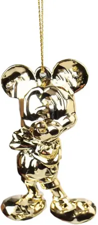 Kurt S. Adler kerst ornament mickey chrome goud
