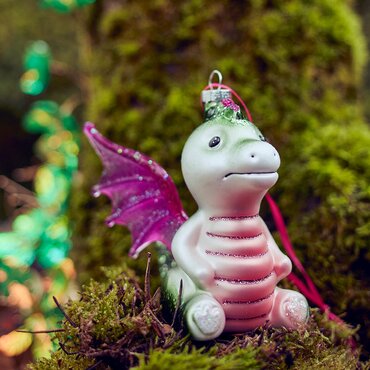 Decoris kersthanger draakje - afbeelding 2