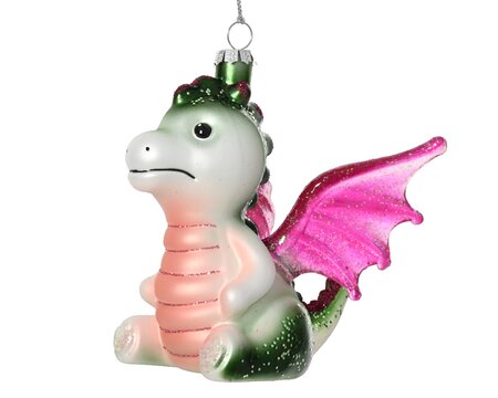 Decoris kersthanger draakje - afbeelding 1