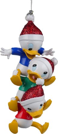 Disney kerstornament Kwik, Kwek en Kwak