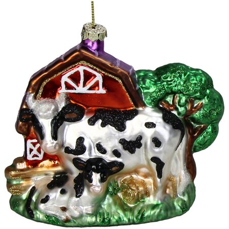 Ornament Koe Boerderij - afbeelding 1