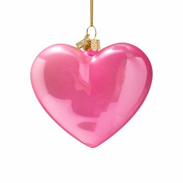 Vondels kersthanger Barbie logo hart - afbeelding 2