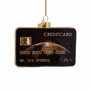 Vondels kersthanger creditcard - afbeelding 1
