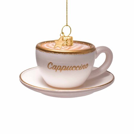 Vondels kersthanger cappuccino - afbeelding 1
