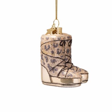 Vondels kersthanger snow boots panter - afbeelding 2