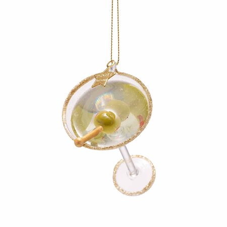 Vondels kersthanger classic martini cocktail - afbeelding 1