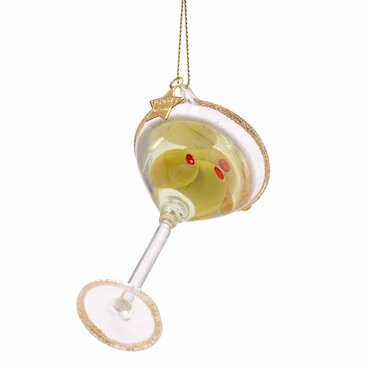 Vondels kersthanger classic martini cocktail - afbeelding 2
