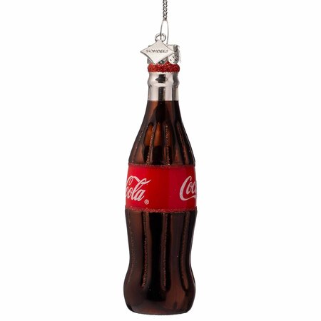 Vondels kersthanger Coca Cola flesje - afbeelding 1