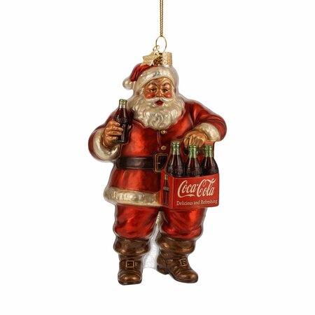 Vondels kersthanger Coca Cola Kerstman - afbeelding 1