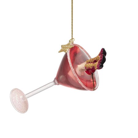 Vondel kersthanger glas cosmopolitan met cowboy boots