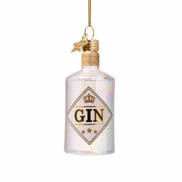 Vondels kersthanger gin fles - afbeelding 1