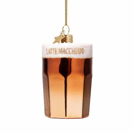 Vondels kersthanger latte macchiatio - afbeelding 1