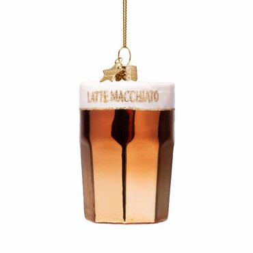 Vondels kersthanger latte macchiatio - afbeelding 1