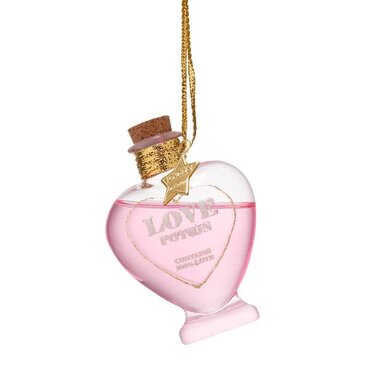 Vondels kersthanger flesje 'love potion'