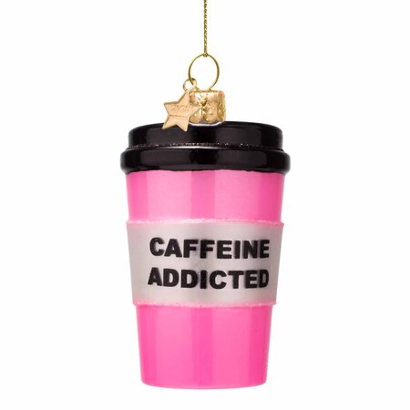 Vondels kersthanger koffie beker - afbeelding 1