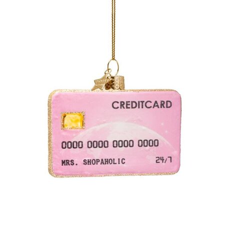 Vondels kersthanger Creditcard